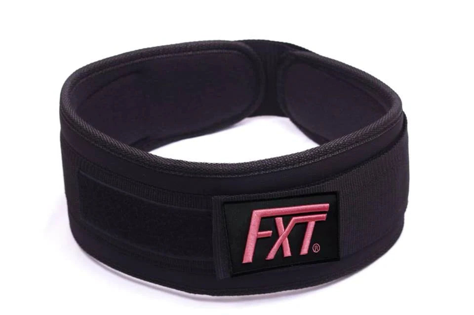Cinturón para levantamiento de Pesas FXT Rosa